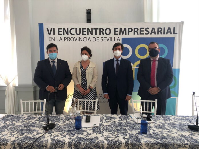 encuentroempresarial1 Lora del Río ha acogido el VI Encuentro Empresarial de la Provincia de Sevilla organizado por la CES