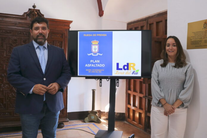 Presentado el nuevo Plan de Asfaltado de las calles de Lora del Río dotado con una inversión de 450.000 euros