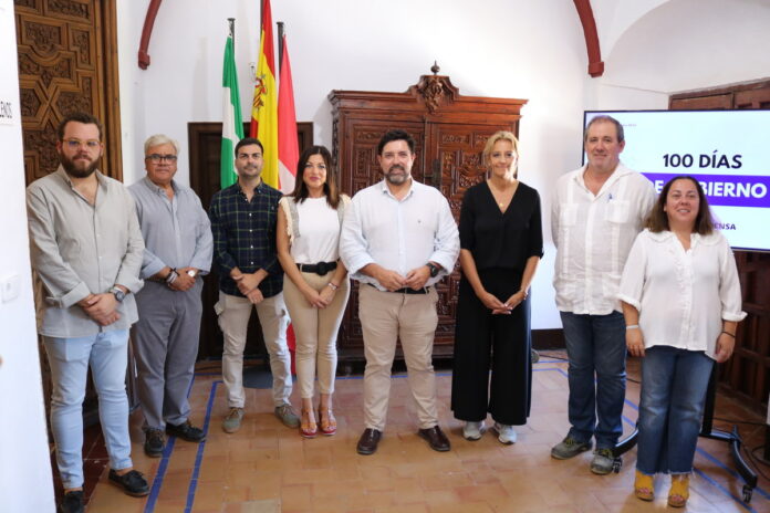 El alcalde de Lora del Río, Antonio Enamorado, realiza una valoración “muy positiva” de los primeros 100 días en el Gobierno municipal