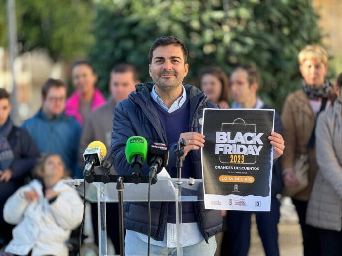 Presentadas las actividades que tendrán lugar con motivo de la campaña comercial 'Black Friday' en Lora del Río