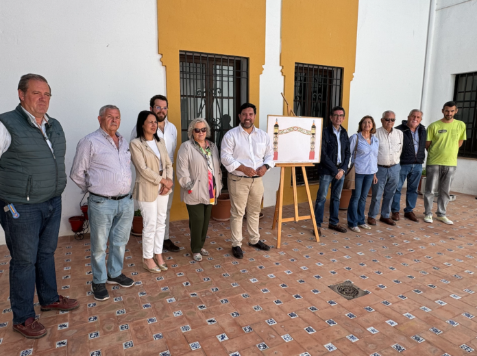 Presentado el diseño 'Farolas de Andalucía' del artista loreño Manuel Nuño que será la portada de las ferias de las pedanías de Lora del Río
